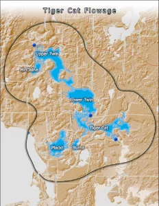 Maps of Tiger Cat Flowage